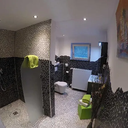 Apartment 4 Sterne Schlossblick Sauna Pool Whirlpool Pri Braunfels