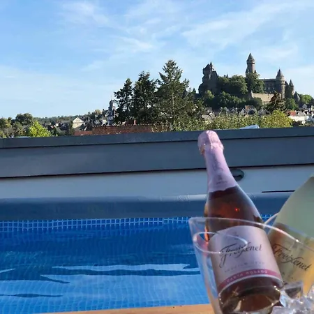 4 Sterne Schlossblick Sauna Pool Whirlpool Pri Braunfels