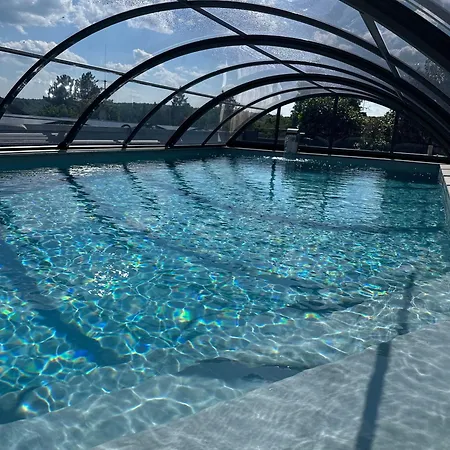 4 Sterne Schlossblick Sauna Pool Whirlpool Pri 아파트