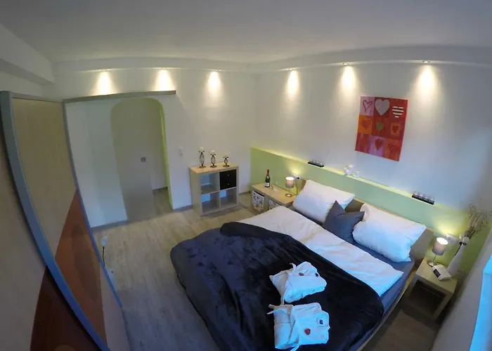 Apartmán 4 Sterne Schlossblick Sauna Pool Whirlpool Pri Braunfels